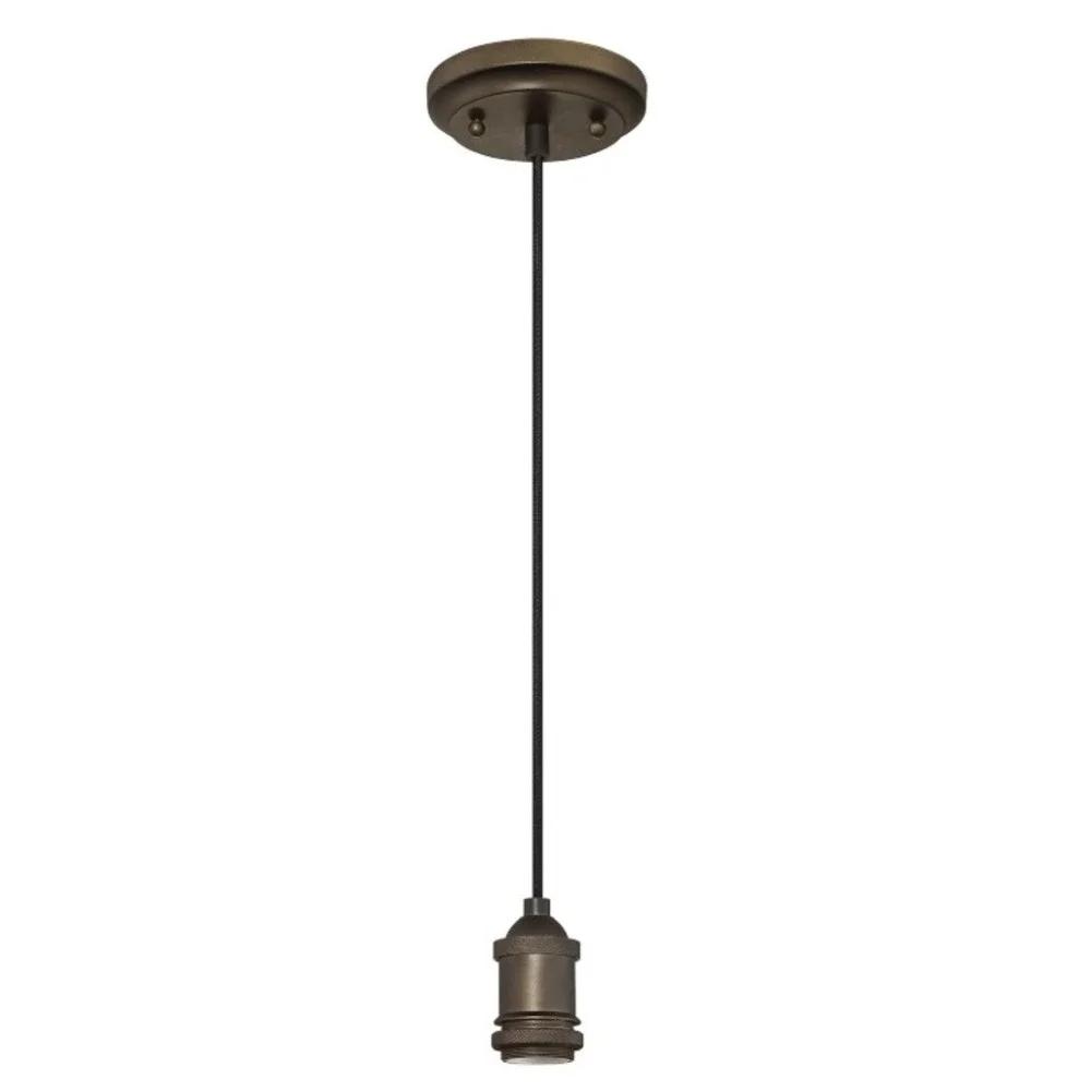 Westinghouse 61032 Mini Pendant Hanging Light, Oil Rubbed Bronze Finish